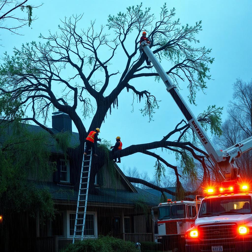 Emergency Tree Service project in South King County, WA by Cloudy Sky Tree Service